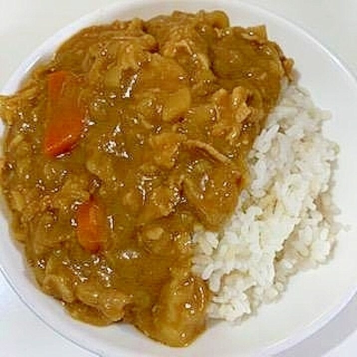 春キャベツと新玉ねぎたっぷり　春カレー